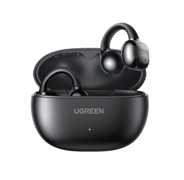 Беспроводные наушники TWS UGREEN WS209 HiTune S3 Bluetooth 5.4 с активным шумоподавлением IPX5 Black - Фото 3 Беспроводные наушники TWS UGREEN WS209 HiTune S3 Bluetooth 5.4 с активным шумоподавлением IPX5 Black - изображение 3