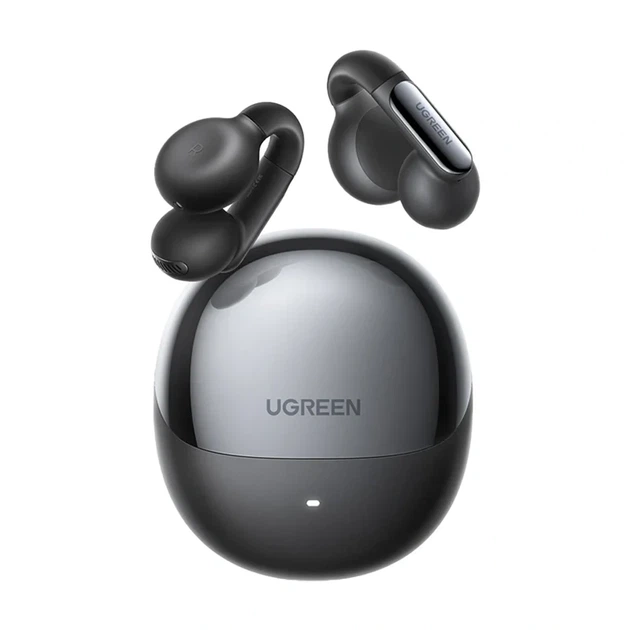Беспроводные наушники UGREEN WS210 HiTune S5 TWS Bluetooth 5.4 с активным шумоподавлением IPX5 Черный - Фото 1 Беспроводные наушники UGREEN WS210 HiTune S5 TWS Bluetooth 5.4 с активным шумоподавлением IPX5 Черный - изображение 1