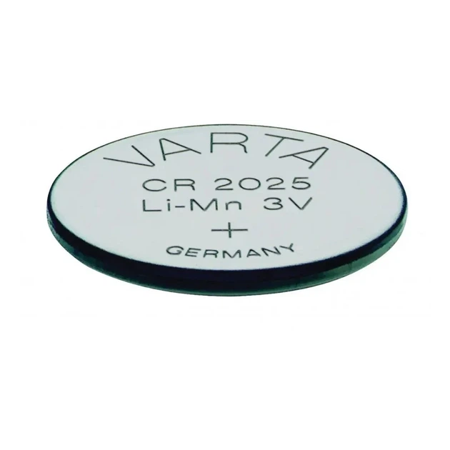 Батарейка Varta CR2025 литиевая 3V таблетка 160 mAh - Фото 2 Батарейка Varta CR2025 литиевая 3V таблетка 160 mAh - изображение 2