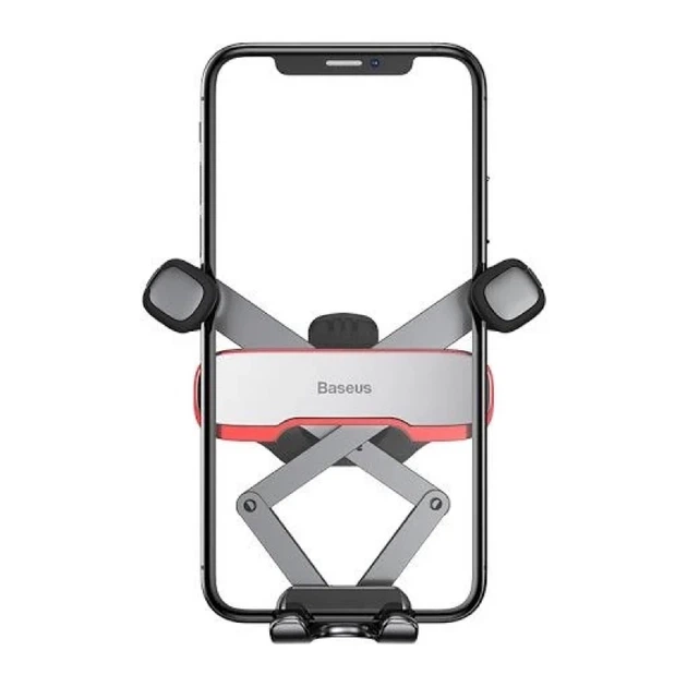 Автотримач Baseus Mr Hui Gravity для мобільних телефонів чорний - Фото 3 Автотримач Baseus Mr Hui Gravity для мобільних телефонів чорний - зображення 3