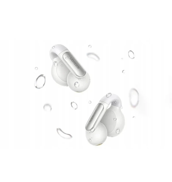 Беспроводные наушники TWS UGREEN WS210 HiTune S5 Bluetooth 5.4 с активным шумоподавлением IPX5 Белый - Фото 5 Беспроводные наушники TWS UGREEN WS210 HiTune S5 Bluetooth 5.4 с активным шумоподавлением IPX5 Белый - изображение 5