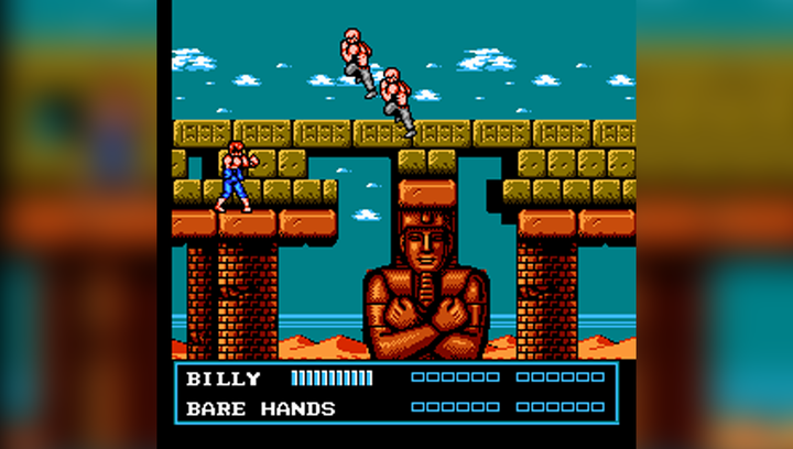 Игра Nintendo NES Double Dragon III: The Sacred Stones Europe Английская Версия Только Картридж Б/У - изображение 2