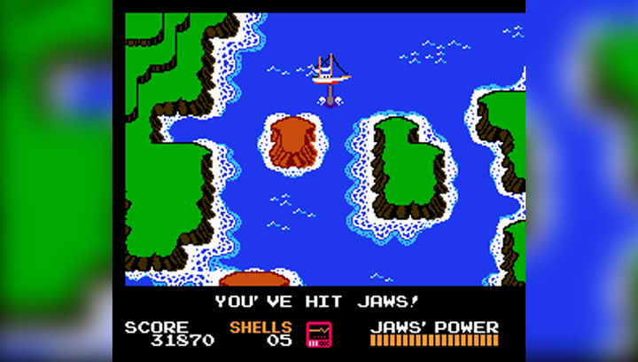 Игра Nintendo NES Jaws USA Английская Версия Только Картридж Б/У - изображение 4
