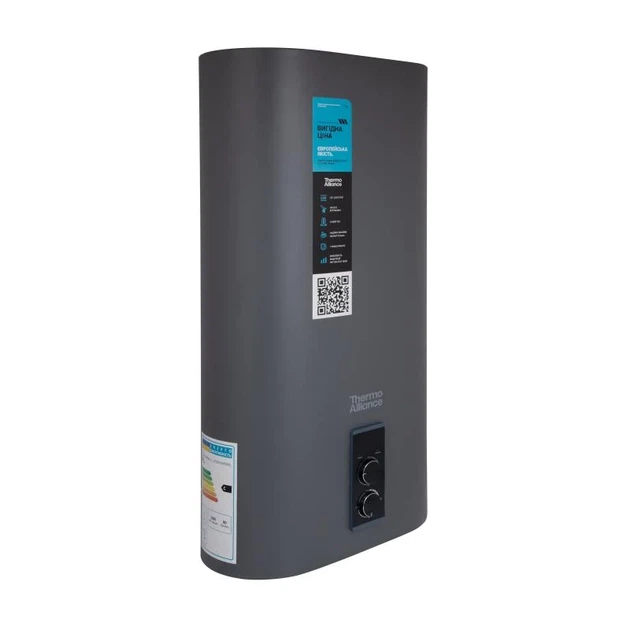 Водонагреватель накопительный Thermo Alliance DT50V20GPDD2G 50 л с сухим ТЭНом 2 кВт серый - Фото 3 Водонагреватель накопительный Thermo Alliance DT50V20GPDD2G 50 л с сухим ТЭНом 2 кВт серый - изображение 3