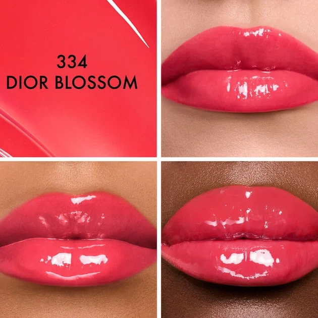 Помада для губ Dior Addict Glass Lipstick 334 Dior Blossom 2.7 г - Фото 2 Помада для губ Dior Addict Glass Lipstick 334 Dior Blossom 2.7 г - изображение 2