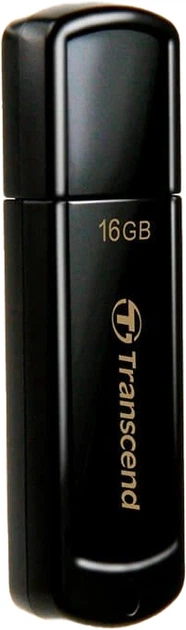 Флеш-память Transcend USB 16 ГБ JetFlash 350 Чёрный (TS16GJF350) - изображение 3