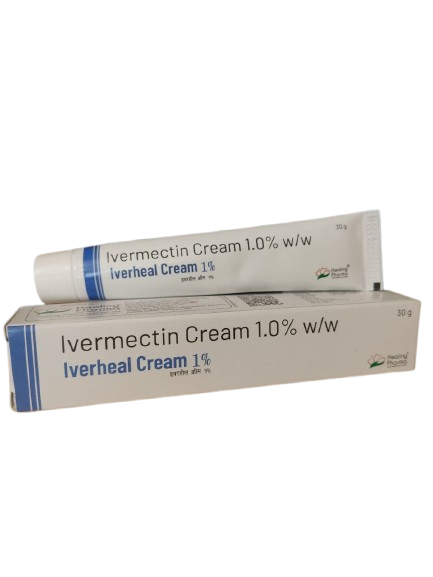 Ивермектин крем 1% Iverheal Cream Healing Pharma — 30 г - Фото 1 Ивермектин крем 1% Iverheal Cream Healing Pharma — 30 г - изображение 1