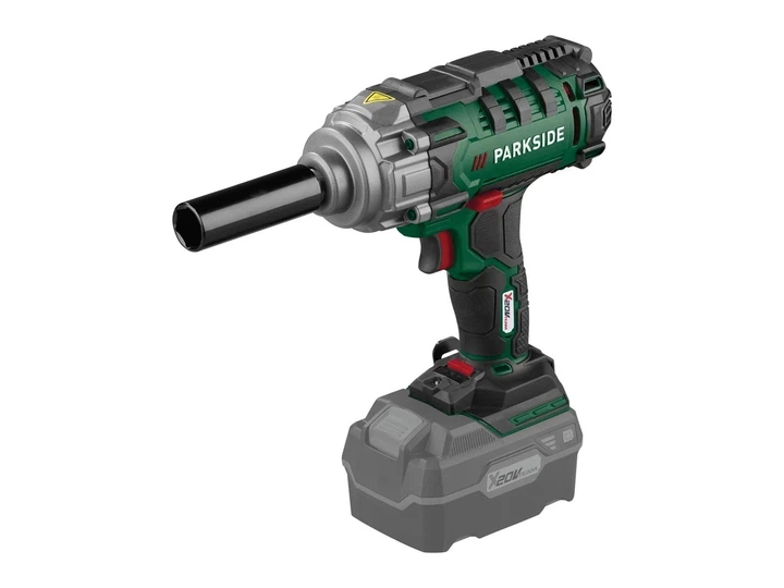 Гайковерт ударный аккумуляторный Parkside PASSK 20-Li C3 20 В, 400 Нм, 1/2", без аккумулятора и зарядного устройства - изображение 5