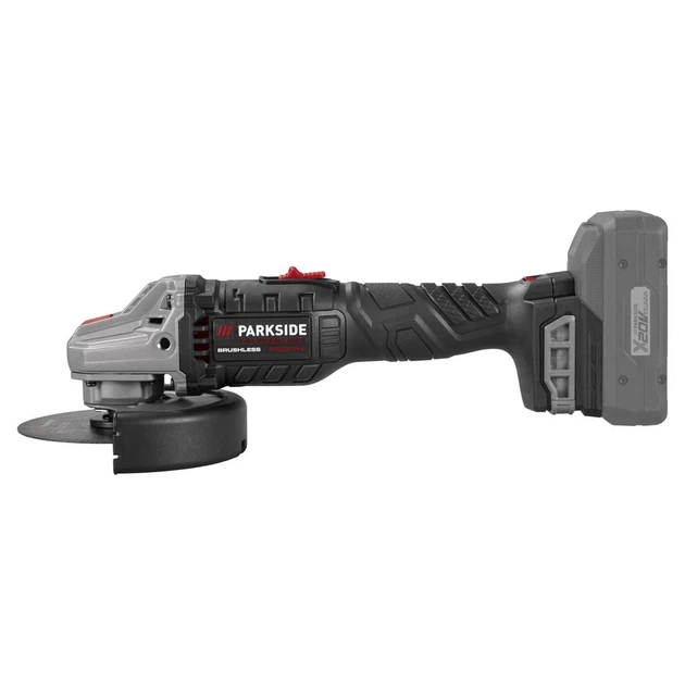 Акумуляторна кутова шліфувальна машина Parkside PPWSA 20-Li A1 20 В, диск 125 мм, без акумулятора та зарядного пристрою - зображення 7
