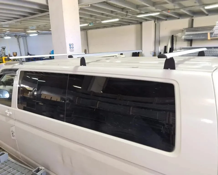 Багажник (поперечины) в штатные места Asaf V3 3 штуки, 155 см для Volkswagen Amarok 2010-2022 гг - изображение 6