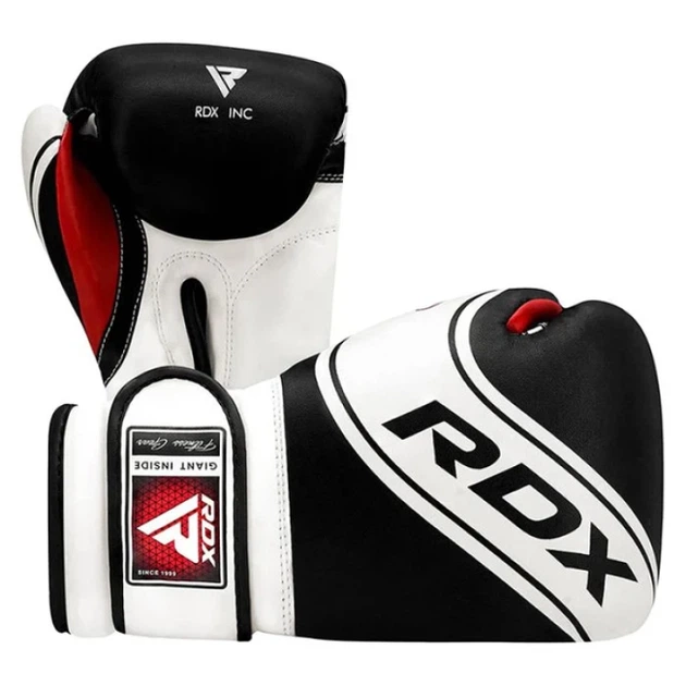 Дитячі Боксерські Рукавички RDX 4B Robo Kids Boxing Gloves Чорно-Білий 6oz (JBG-4B-6oz) - Фото 4 Дитячі Боксерські Рукавички RDX 4B Robo Kids Boxing Gloves Чорно-Білий 6oz (JBG-4B-6oz) - изображение 4