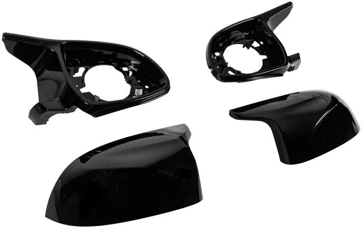 Накладки на зеркала GBT M-Look 2 шт с корпусом для BMW X6 G06 2019- гг - изображение 2