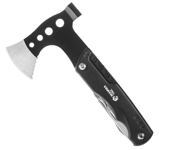 Мультитул Молоток Сокира Mamba Tac Axe Cutter 17 в 1 Чорний MBT-CTT - зображення 3
