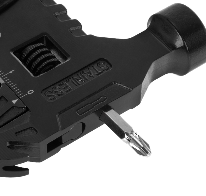 Мультитул Молоток Mamba Tac Axe Cracker 20 в 1 Черный MBT-CRC - изображение 7