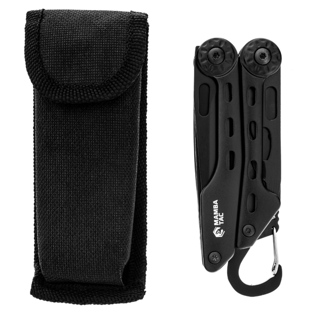 Мультитул Mamba Tac Axe Bright 10 в 1 Черный MBT-BRT - изображение 10