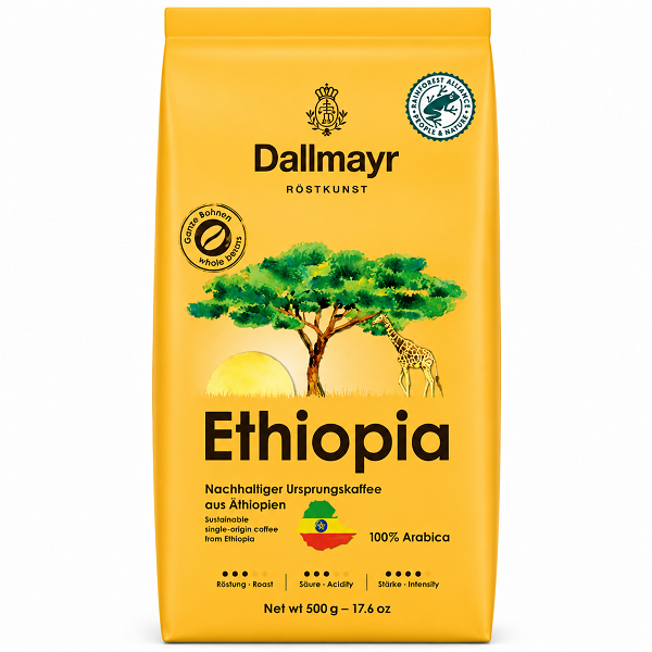 Кава в зернах Dallmayr Ethiopia 500 г - Фото 1 Кава в зернах Dallmayr Ethiopia 500 г - зображення 1
