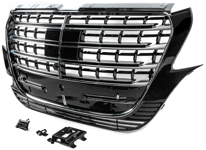 Передняя решетка радиатора GBT Exclusive для Mercedes Vito/V-class W447 2014- гг - изображение 4