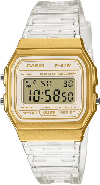Наручний годинник Casio TIMELESS COLLECTION F-91WS-7A2 - Фото 1 Наручний годинник Casio TIMELESS COLLECTION F-91WS-7A2 - зображення 1