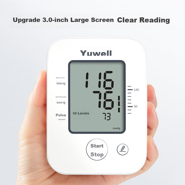 Тонометр Yuwell 660D електронний, голосові підказки - зображення 7
