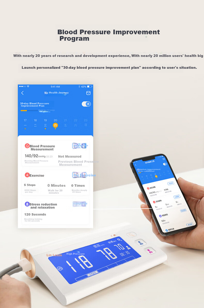 Тонометр Lifesense Smart i7 плечевой Bluetooth - изображение 7