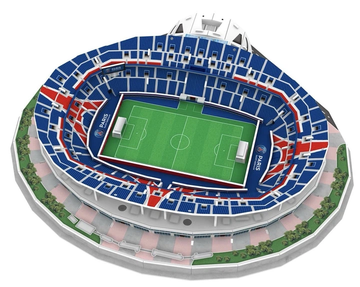 3D-пазл стадиона Banbo Toys PSG Parc Des Princes (16812) (8436573616072) - Фото 7 3D-пазл стадиона Banbo Toys PSG Parc Des Princes (16812) (8436573616072) - изображение 7