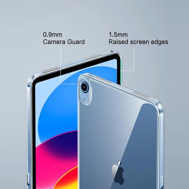 Чехол Tech-Protect FlexAir Hybrid для iPad 11 2025 11th Gen | 10.9 2022 10th Gen Clear (5906302368433) - изображение 6
