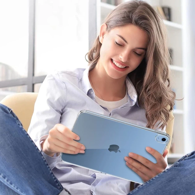 Чехол Tech-Protect FlexAir Hybrid для iPad 11 2025 11th Gen | 10.9 2022 10th Gen Clear (5906302368433) - изображение 10