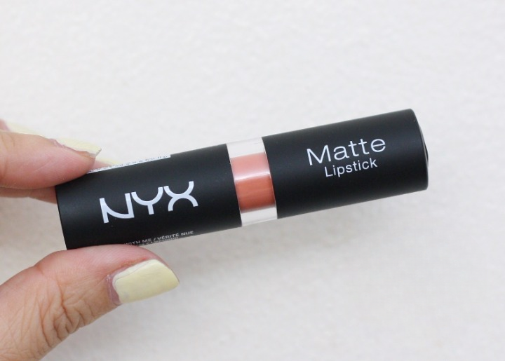 Губная помада с матовым финишем NYX Professional Makeup Matte Lipstick MLS38 Bare With Me (4.5 г) - изображение 4