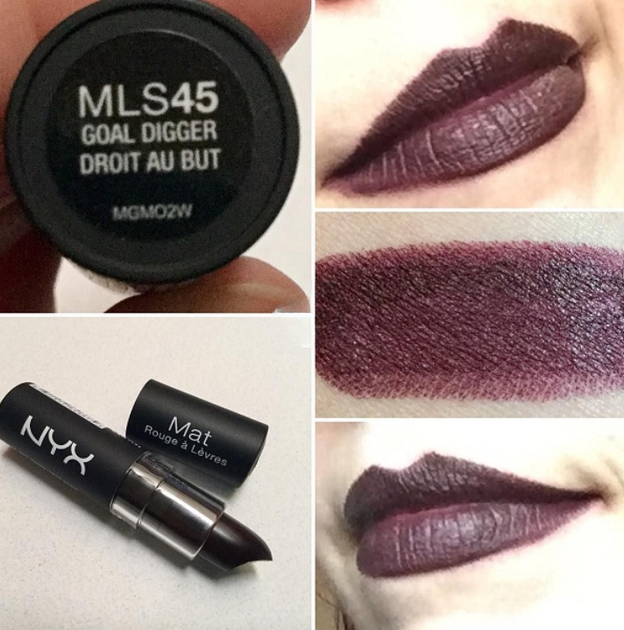 Губна помада з матовим фінішем NYX Professional Makeup Matte Lipstick MLS45 Goal Digger (4.5 г) - зображення 4