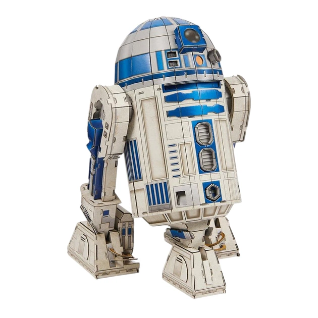 Пазл для створення 3D-моделі Spin Master 4D Build Зоряні війни: дроїд R2-D2, 201 ел (SM45757/6069817) - зображення 4