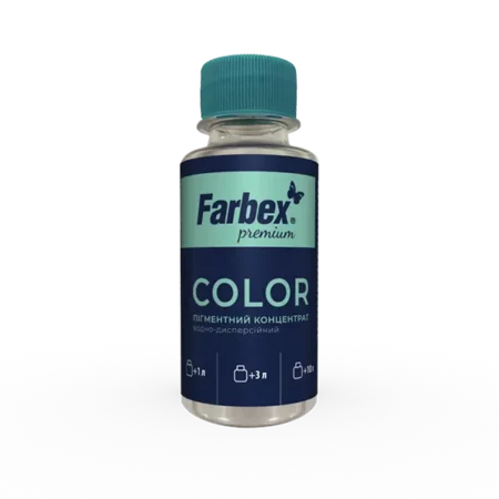 Водно-дисперсійний пігментний концентрат Farbex Farbex Color 100 мл коричневий - изображение 2