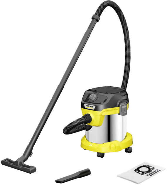Господарський пилосос Karcher KWD 2 S V-15/4/18 - Фото 1 Господарський пилосос Karcher KWD 2 S V-15/4/18 - зображення 1