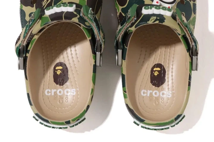 Кроксы BAPE, BAPE® X-CROCS - CLOG, унисекс (45) зеленые. - Фото 7 Кроксы BAPE, BAPE® X-CROCS - CLOG, унисекс (45) зеленые. - изображение 7