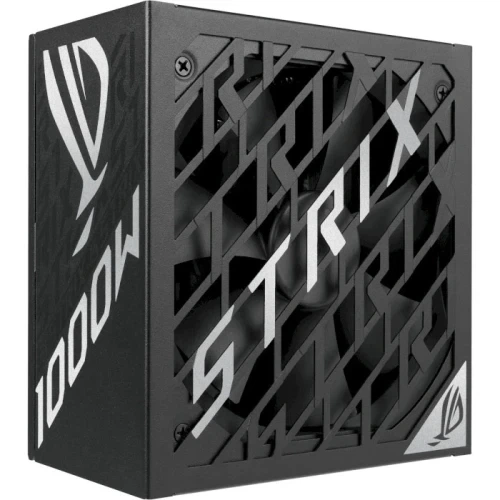 Блок живлення 1000 Вт, Asus ROG Strix Platinum, Black, модульный, 80+ Platinum, 135 мм, 3xMolex / 6xSATA / 4x6+2-pin / 1x16-pin / 2x4+4-pin / 1x20+4-pin, захист OPP/OVP/UVP/SCP/OCP/OTP, ATX 3.1, GaN Mosfet, 0dB Technology, GPU-FIRST - зображення 3