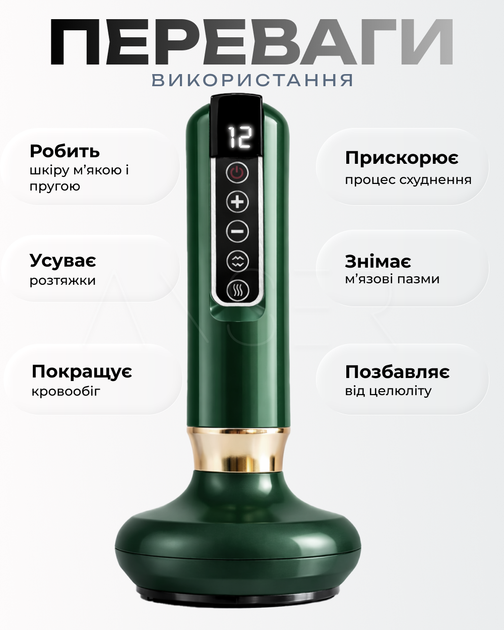 Вакуумный антицеллюлитный массажер Vacuum PRO для ухода за телом - изображение 2