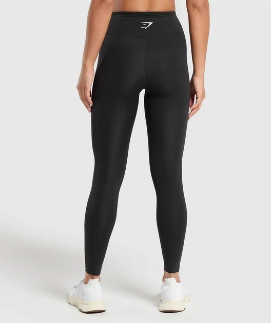 Легінси Gymshark Black Size M B1A1T - Фото 4 Легінси Gymshark Black Size M B1A1T - изображение 4