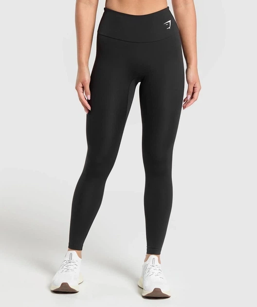 Легінси Gymshark Black Size M B1A1T - Фото 5 Легінси Gymshark Black Size M B1A1T - изображение 5