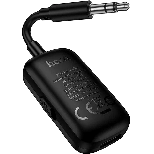 Bluetooth аудиоприемник Hoco E151 с FM передатчиком USB и TF поддержка вызовов hands-free для автомобиля - изображение 4