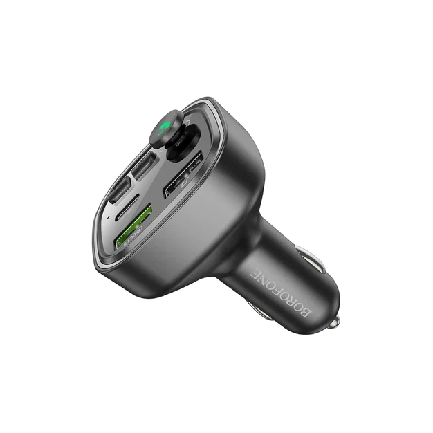 FM модулятор MP3 с USB и прикуривателем Borofone BC48 - зображення 8