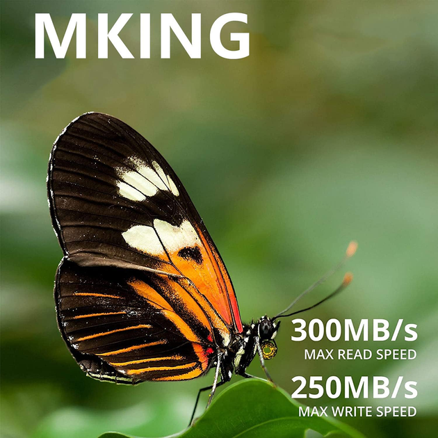 Карта памяти MKING Digital SDXC UHS-II 1 ТБ 1024 ГБ V90, чтение 300 МБ/с, запись 250 МБ/с, для 4K/8K фото и видео - Фото 5 Карта памяти MKING Digital SDXC UHS-II 1 ТБ 1024 ГБ V90, чтение 300 МБ/с, запись 250 МБ/с, для 4K/8K фото и видео - изображение 5