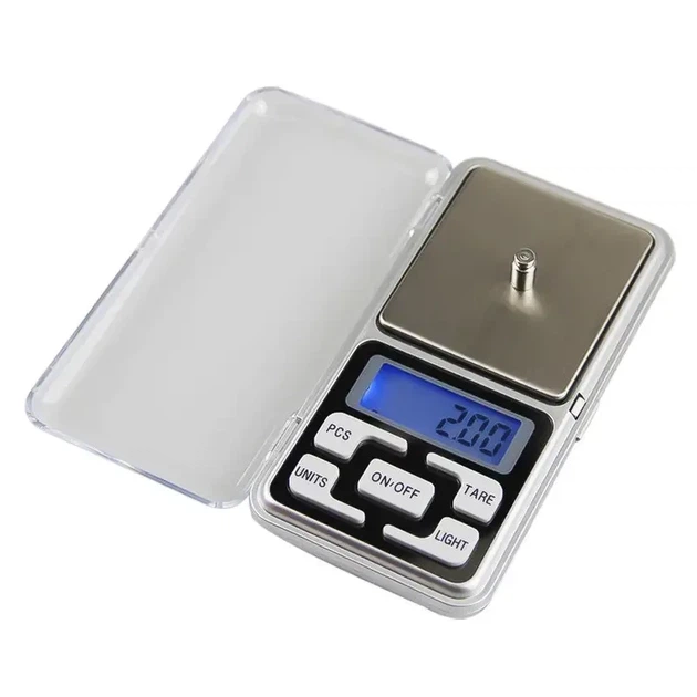 Електронні ваги 200 г Pocket Scale QCP200 - Фото 1 Електронні ваги 200 г Pocket Scale QCP200 - изображение 1