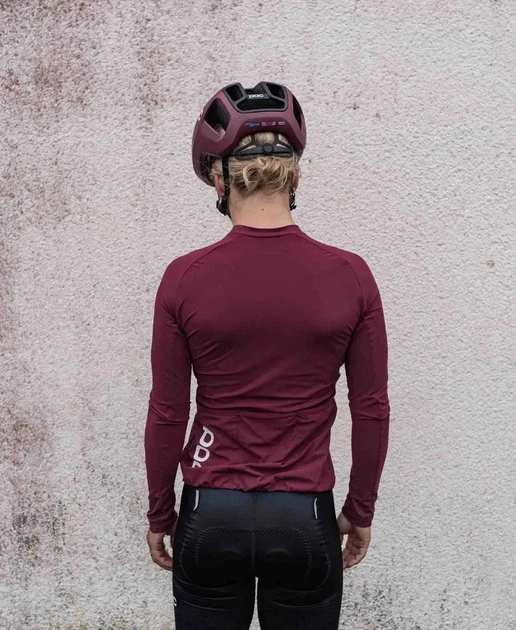 Джерси женское с длинным рукавом POC Essential Road W's LS Jersey, Propylene Red, S - изображение 4