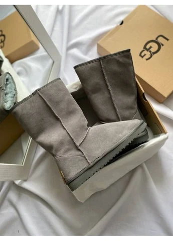 Чобітки зимові UGG Classic Tall II Boot Light Gray 39 (24.5см ) ( krsUG024) - Фото 1 Чобітки зимові UGG Classic Tall II Boot Light Gray 39 (24.5см ) ( krsUG024) - изображение 1