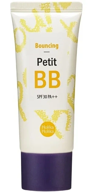 Омолоджувальний BB-крем для обличчя Holika Holika Petit BB Bouncing SPF 30 - Фото 1 Омолоджувальний BB-крем для обличчя Holika Holika Petit BB Bouncing SPF 30 - зображення 1