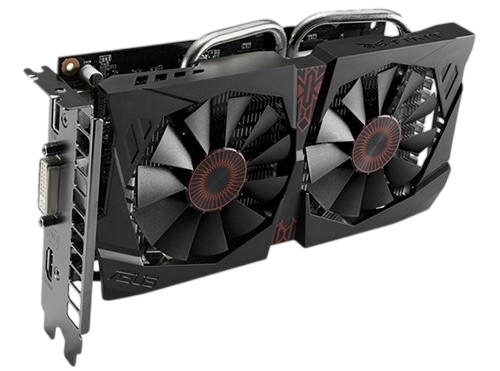 Видеокарта GeForce GTX 750 Ti 2GB Asus Strix OC (STRIX-GTX750TI-OC-2GD5) Б/У - Фото 2 Видеокарта GeForce GTX 750 Ti 2GB Asus Strix OC (STRIX-GTX750TI-OC-2GD5) Б/У - изображение 2