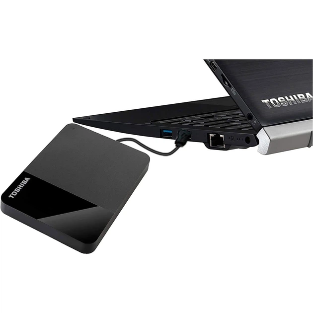 Внешний жёсткий диск Toshiba 4TB USB 3.2 EXT 2.5 BLACK (HDTP340EK3CA) - изображение 7