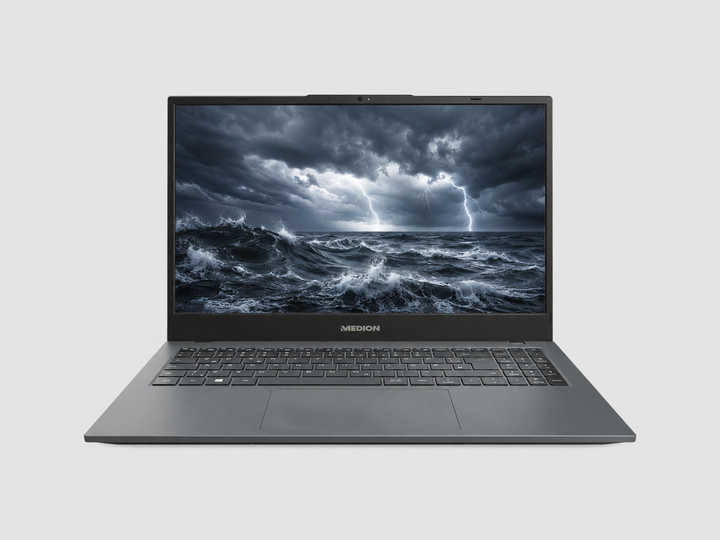 Ноутбук 15,6" Medion (Lenovo Group) E15415 | IPS (1920x1080) FullHD | Intel Core i5-10210U | Intel UHD Graphics | RAM 8 ГБ | SSD 512 ГБ | Win11 (5449) - Уценка - изображение 2