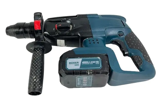 Перфоратор ударний акумуляторний BOXER SR-083 патрон SDS-Plus 2,1 Дж 2 акумулятори 24 В 4 Аг в кейсі - зображення 2