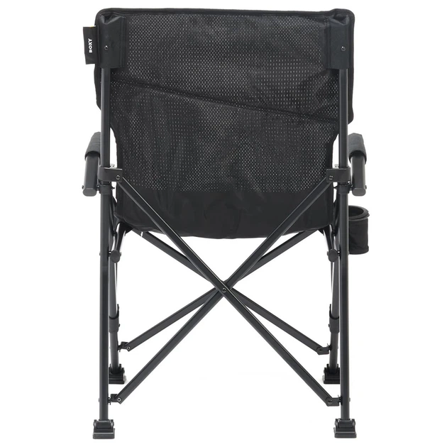 Кресло складное Uquip Roxy 120 кг сталь черное - изображение 4