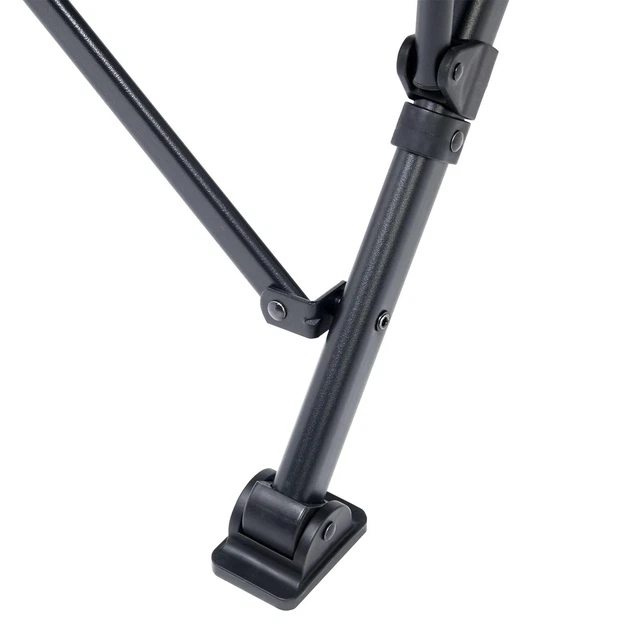 Кресло складное Uquip Roxy 120 кг сталь черное - изображение 8